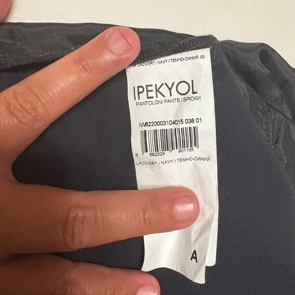 IPEKYOL Navy Women's Trousers,sise 8 - Picture 11 of 15